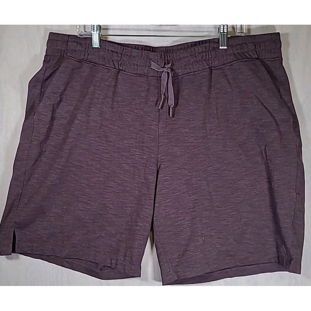 Mondetta Shorts Mens XXL Purple‎ Athletic Luxury Workout Elastic Waist Soft
